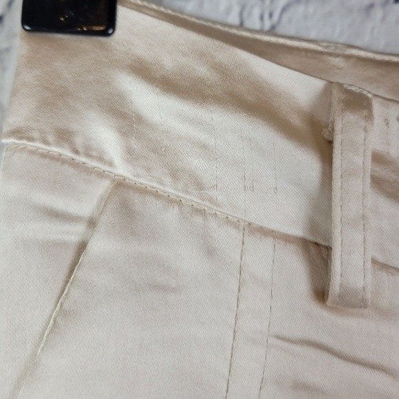 Princess Polly Huxley champagne satin high waisted wide leg pants - Picture 14 of 16